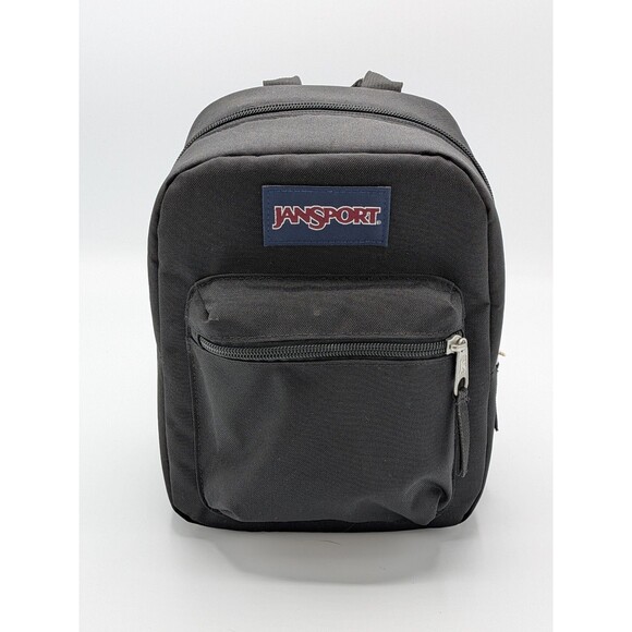 Jansport Handbags - Jansport Big Break Lunch Bag Black Zip Around Bag